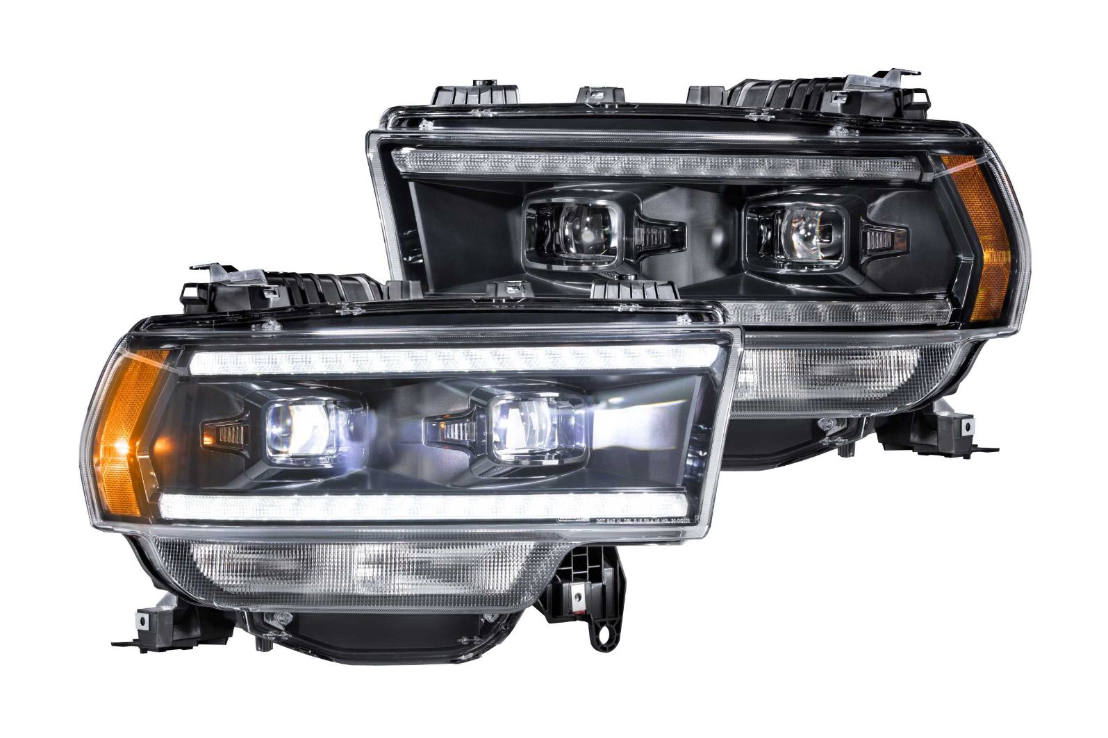 Morimoto LF704 XB Hybrid LED Headlights | 19-22 Dodge Ram 2500/3500